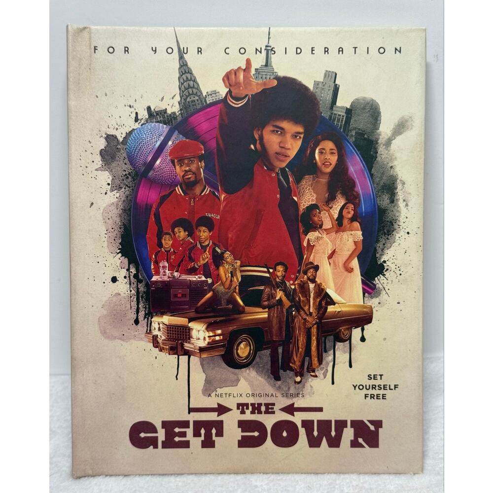 The Get Down FYC DVD Set 2017 Netflix Promo 4 Disc Emmy Screener Rare